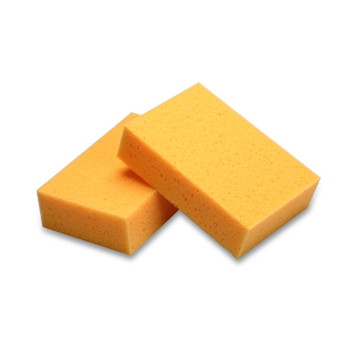 Yellow hand sponge