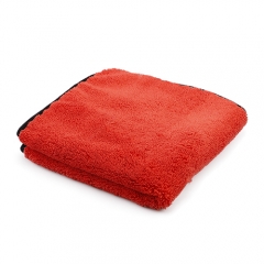Coral fleece super absorbent car wiper towel