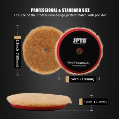 3 colors polishing pad with foam layer