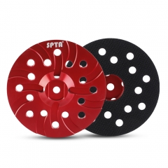 SPTA 5 Inch DA Backing Plate Aluminum Backer Pad For Dual Action Car polisher