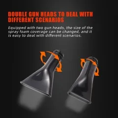 SPTA Car Cleaning Foam Gun Car Cleaning Washing Spray Gun High Pressure Washer