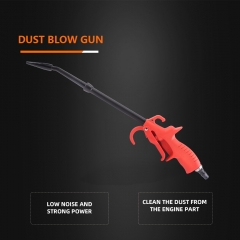 SPTA Plastic Steel High Pressure Dust Blow Gun Air Gun Air Blow Long Gun Air Jet Gun Engine Cleaning Tool