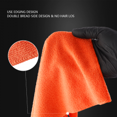 SPTA GSM320 Microfiber Waxing Towel Car Washing Towel Car Care Cloth Auto Cleaning Drying Cloth For Waxting Remove