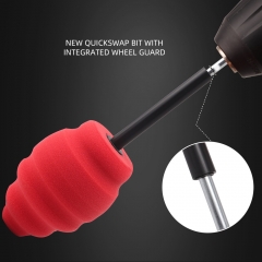 SPTA Ball Buster Wheel and Rim Polisher System (Drill Attachment) Polishing Ball For Tires Wheel Hub Polishing and Cleaning