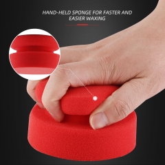 SPTA Hand Waxing Sponge Rubbing Compound Applicator Car Beauty Waxing Pad Auto Paint Care Polishing Sponge