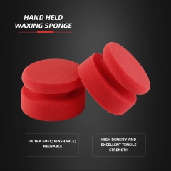 SPTA Hand Waxing Sponge Rubbing Compound Applicator Car Beauty Waxing Pad Auto Paint Care Polishing Sponge