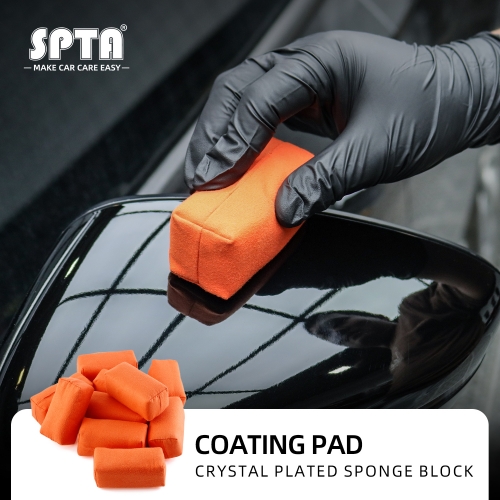 SPTA Car Crystal Plated Sponge Block Coating Sponge Pad Special Sponge For Car Crystal Plating Soft Coating Pad