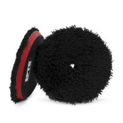 SPTA Black Fast Finishing Microfiber Polishing Pad Polishing Disc Kits For DA/RO Car Polisher