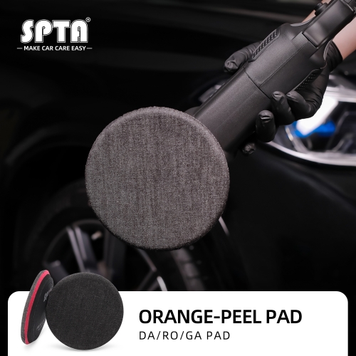 SPTA 5inch(125mm) 2000# Premium Denim Pad Orange Peel Removal Polishing Pad For Car Polisher