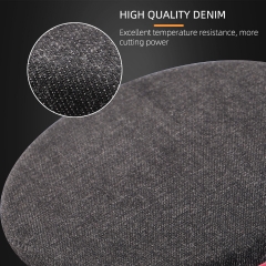 SPTA 5 inch (125mm) 2000# Premium Denim Pad Orange Peel Removal Polishing Pad For Car Polisher