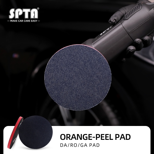 SPTA Car Orange-peel Removal Buffing Polishing Pad Denim Pad 1000 Grit 3" 5" 6" Denim Car Polishing Disc