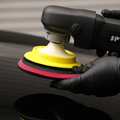 SPTA 5 inch (125mm) 2000# Premium Denim Pad Orange Peel Removal Polishing Pad For Car Polisher