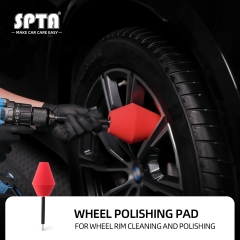 SPTA Ball Buster Speed Polishing Drill Attachment Wheel and Rim Polisher System For Wheel Rim Cleaning and Polishing