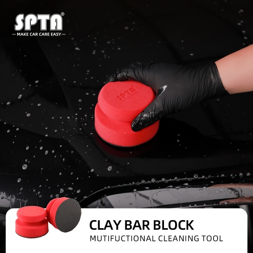 SPTA Clay Mitt, 1Pc Fine Grade Clay Bar Wash Mitt, Clay Bar Wash Mitt Clay  Eraser