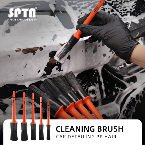 SPTA PP Car Wash Car Detailing Brush Auto Car Cleaning Detailing Set Dashboard Air Outlet Cleaning Brush