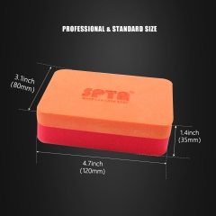 SPTA 6pcs Set Foam Pad with EVA for Car Waxing Application and Coating
