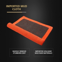 SPTA Clay Bar Towel Auto Care Fine Grade Microfiber Clay Towel Automotive Detailing Towel Clay Bar Alternative For Car Detailing