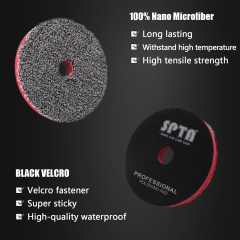 SPTA New Fast Finishing Microfiber Polishing Pad Polishing Disc Kits For DA/RO Car Polisher