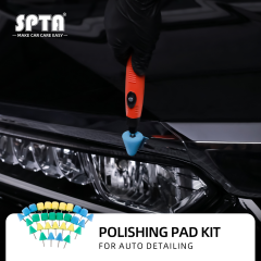 SPTA Auto Detailing Polishing Buffing Pads Mini Buffing Polishing Pads Kits Car Detail Polisher Pads For Car Wheel Headlight