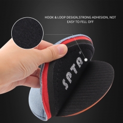 SPTA 5 inch (125mm) 1000# Premium Denim Pad Orange Peel Removal Polishing Pad For Car Polisher