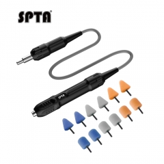 SPTA PT101 Black&Orange Flexible Shaft Set Constant Speed Output For Spot Repairs For Detail Small Area Car Polishing