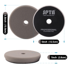 SPTA V2.0 1Pc Gray Finish Polishing Pad Kit for Car Buffer Polisher Compounding Remove 2000# Sanding Marks