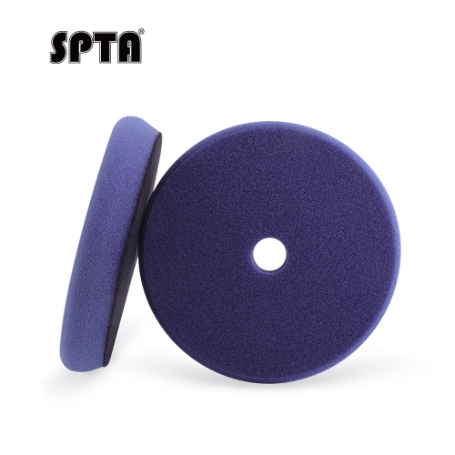 SPTA V2.0 1Pc ,Medium Cut Blue Polish Pad For Car Buffer Polisher Compounding Remove 2000# Sanding Mark