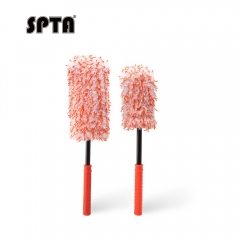 SPTA DB043-S/DB043-L Straight handle Car Rim & Wheel Cleaning Brush Made With Microfiber Plastic Handle For Cars&Trucks&SUV