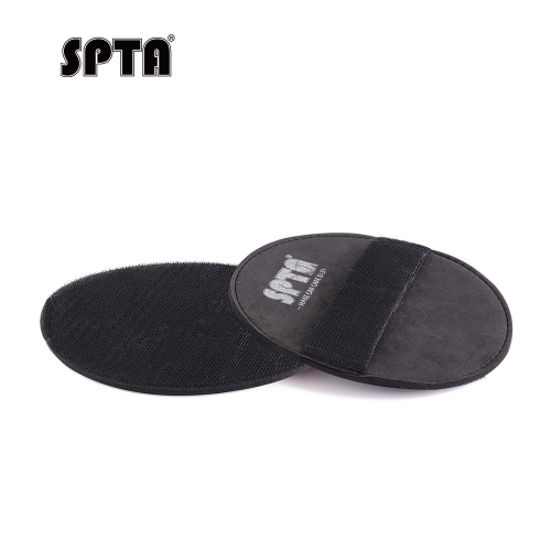 SPTA3"/5"/6" Hand Polishing Pad Holder 3" 5" 6"EVA&Nylon Black Backer Pad Adapter Holder For Hook &Loop Polishing Pads