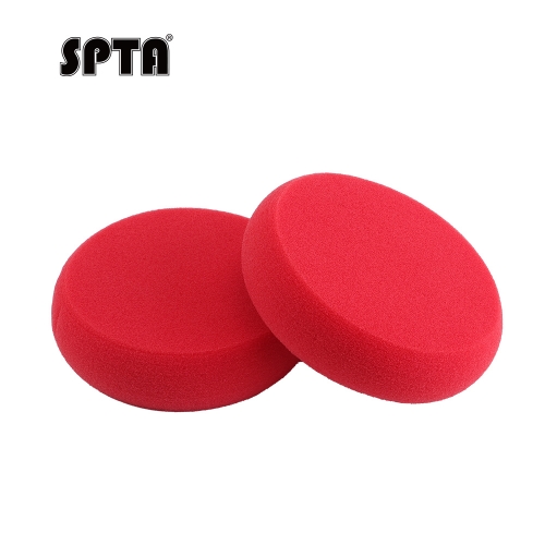 SPTA WF009 UFO Foam Applicator Pad 95*25mm Sponge Red For Removing Paint Overspray Without Scratcing Surfaces