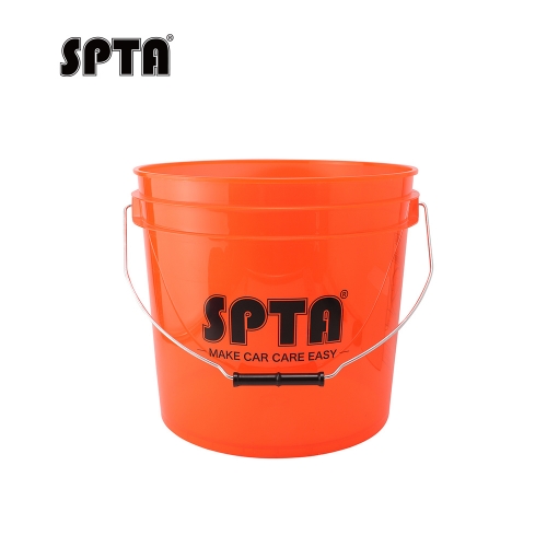 SPTA 15L/20L 382*278mm round plastic bucket With Lid Wash Car Bucket Plastic Handle For Car Washing