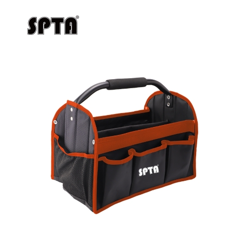 SPTA Quick Load Clooapsible Detailing Caddy&Stotage Organizer,Professional Car Detailing Organizer Bag,Convenient Belt & Handle