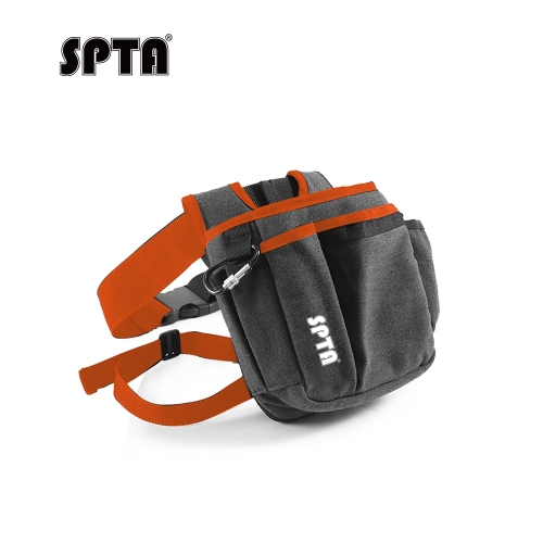 SPTA Tool Bag Belt For Detailer,Electrician Tool Pouch ,Car Washing Tool Pouch,Mini Organizer Pocket Attachment for Tool Belt