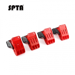 SPTA Floor Mat Clamp SETS,Car Wash Floor Mat Clamps 4 Pack,Swivel Large Anti-Slip Stainless Steel Spring Clamps