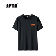 SPTA Detailing T-shirt,adult men/women T-shirt S/M/L/XL Black,Oversized,with Brand Detailing