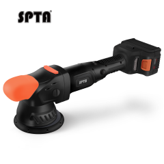 SPTA CP601 Orbit 12mm/15mm/21mm Black&Orange Brushless Dual Action Polisher Portable-type Cordless Polisher Constant Speed Output