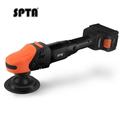 SPTA CP602 Black&Orange Brushless Ratary Polisher Portable-type Cordless Polisher Constant Speed Output For Car Polishing