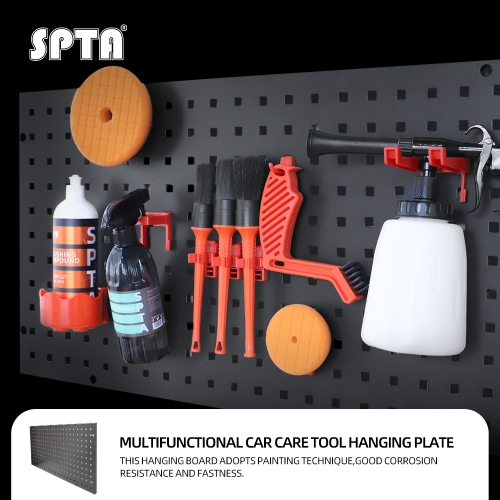 SPTA OT032 Multifunctional Car Care Tool Hanging Plate Made With Metal For Hanging Car Care Tool Displying Products