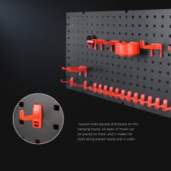 SPTA OT032 Multifunctional Car Care Tool Hanging Plate Made With Metal For Hanging Car Care Tool Displying Products