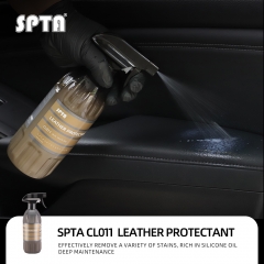 SPTA CL011 Leather Protectant, Intense Leather Scent, UV Inhibitors, Premium Leather Finish, For Protect Leather