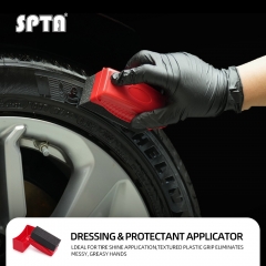 SPTA Dressing&Protectant Applicator Easy-to-Grip Soft Applicator Tire Gloss Dressing Pad Car Clean Foam Sponge