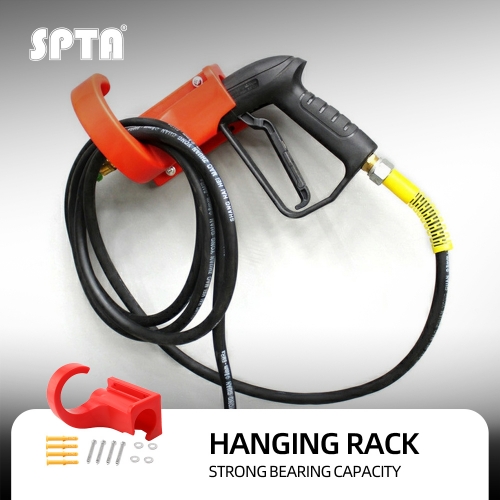 SPTA Car Washer Gun Holder Rack,Pressure Washer Gun Holder, Power Washer Snow Foam Lance Holder Tool Organizer