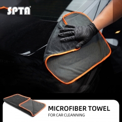 SPTA Microfiber Drying Towels Car Wash Microfiber Towel Car Care Auto Cleaning Drying Clotheless Twisted Loop Design, One-Pass Drying for Cars, Trucks