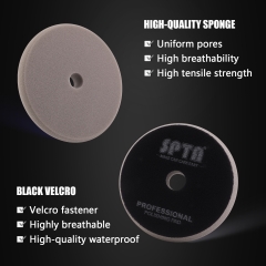 SPTA V2.0 1Pc Gray Finish Polishing Pad Kit for Car Buffer Polisher Compounding Remove 2000# Sanding Marks