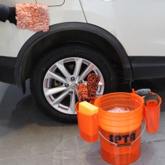 SPTA Bucket Dolly Organizer, Car Wash Bucket Organizer, Hanging Wash Bucket for Car Washing,Multipurpose Car Wash Bucket