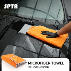 SPTA MT031 Car Drying Towel 1000GSM 700*900mm For Drying Cars, Trucks, and SUVS Double-Twist Pile, One-Pass Vehicle-Drying Towel