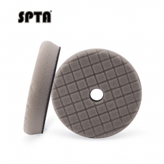 SPTA V2.0 1Pc 5 Inch 125mm Gray Finish Polishing Pad Kit for Car Buffer Polisher Compounding Remove 2000# Sanding Marks