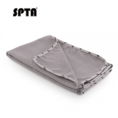 SPTA GSM400 Microfiber Waffle-check Edqeless Towel Car Washing Towel Soft Microfiber for Car Glass Car Care Cloth