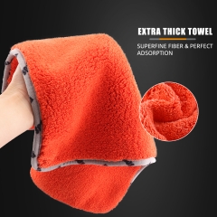 SPTA GSM1200 Multifunctional Cleaning Towel Extra Soft Car Wash Microfiber Towel Car Care Auto Cleaning Drying Cloth