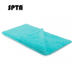 SPTA 500 GSM Edgeless Double Side Coral Velvet Towel Car Wash Towel